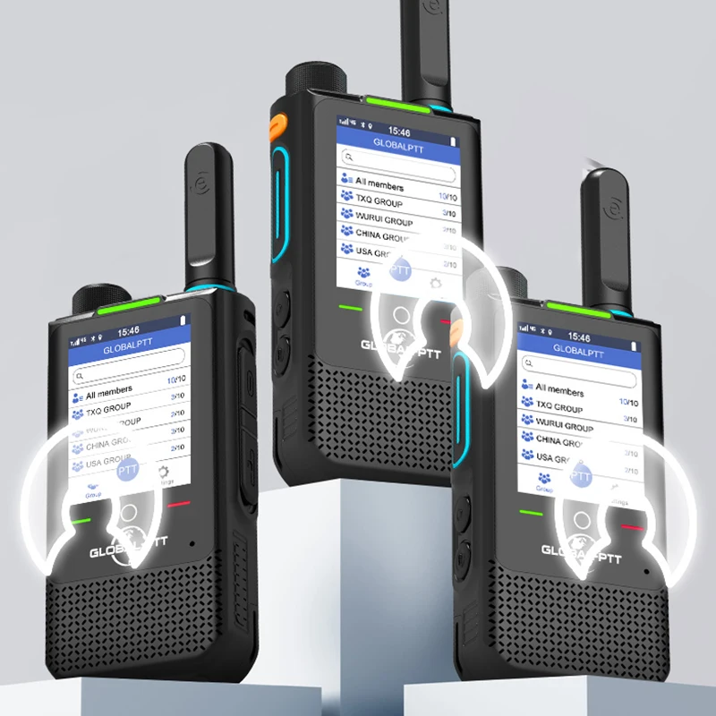 Смартфон android global-ptt MXpro walkie talkie Радио Мобильный телефон zello большой диапазон портативный poc сенсорный экран wifi GPS