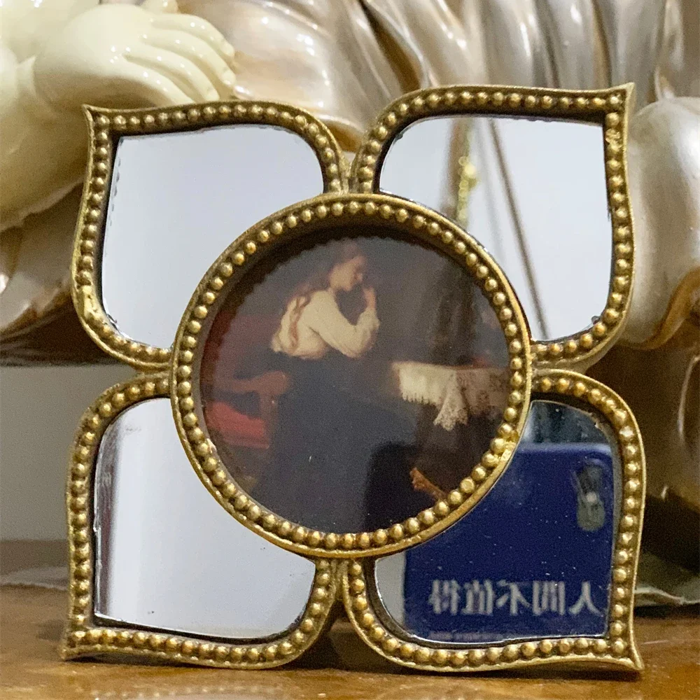 Vintage Resin Shaped Ornaments European Style Small Frame Ornaments Porch Living Room Home Decoration Painting Photo Frame