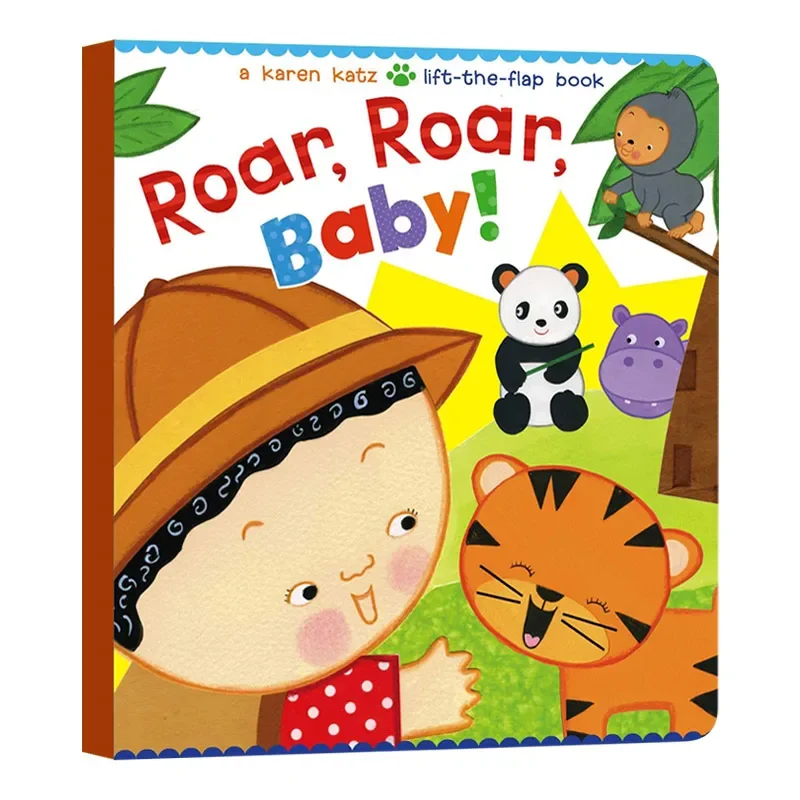 Roar Roar Baby,Baby Children's books aged 1 2 3, English picture book 9781481417884