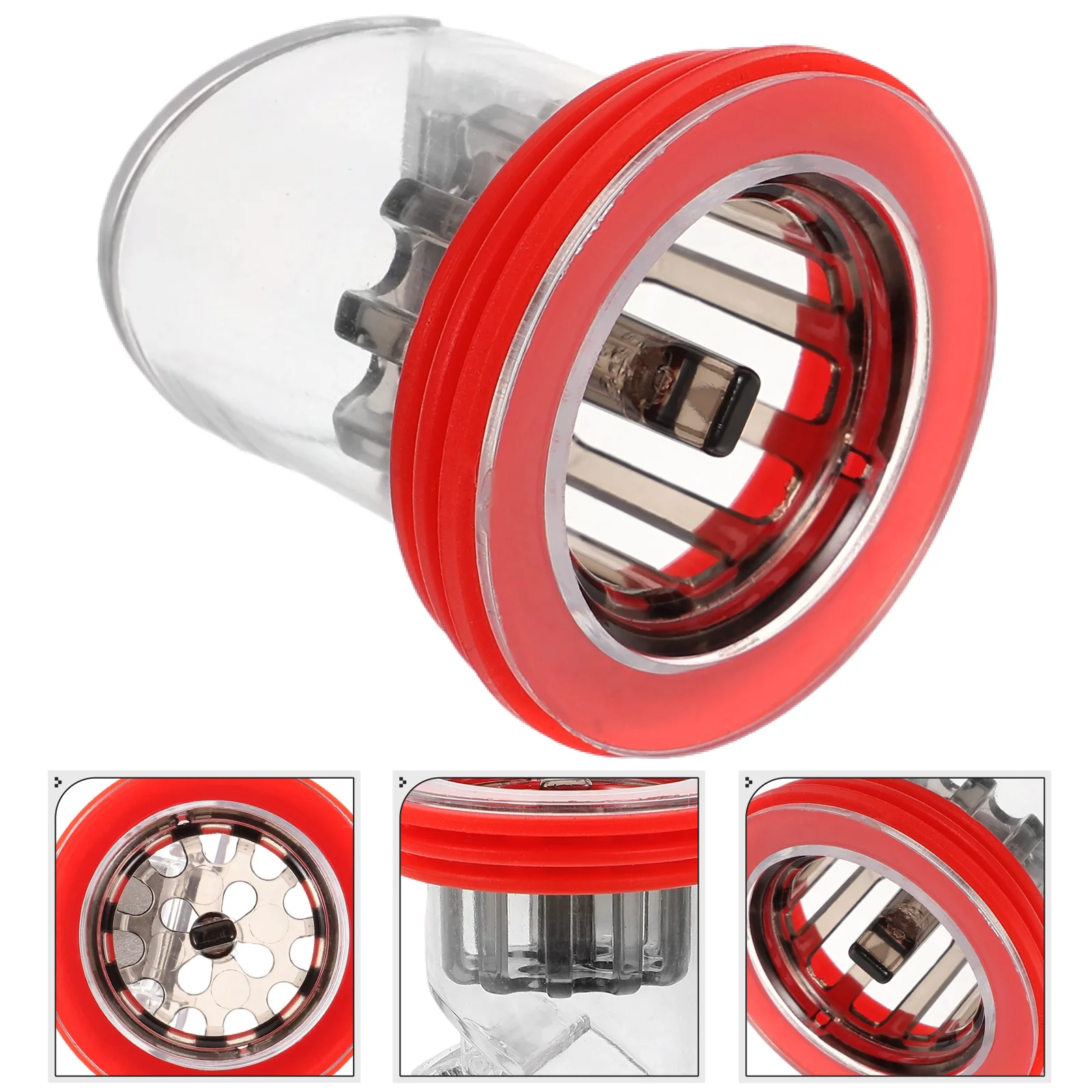 

Floor Drain Core Anti-Odor Plug For Bathroom Kitchen Sewer Backflow Preventer Acrylic Drain Strainer Tub Sink Drainer