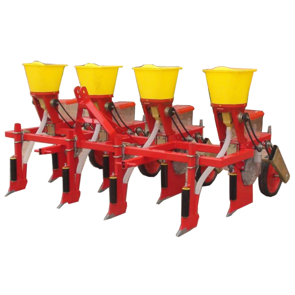 2 Row Corn Seeder Planter Machine For Tractor / Maize Seed Planter