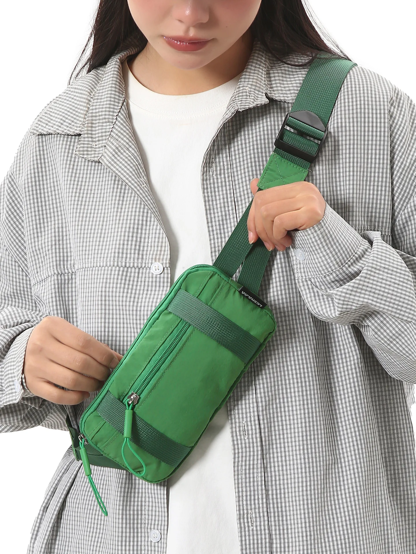 

Outdoor Women's Mini Crossbody Phone Bag Men's Summer Simple and Versatile Sports Lightweight Cycling Chest Bag
