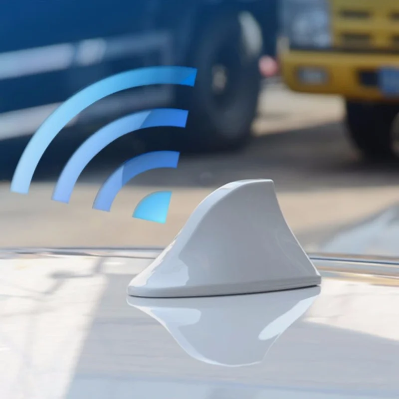 Car Shark Fin Antenna Radio FM Signal Aerials For Dodge Caliber Challenger Charger Durango