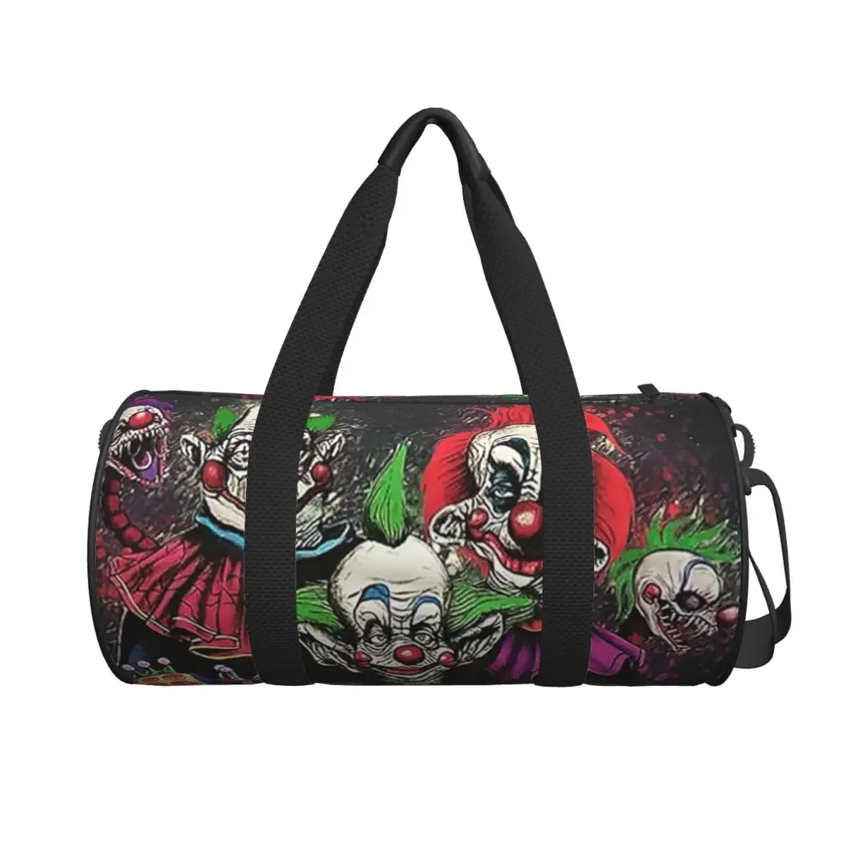 

Большая спортивная сумка Killer Klowns From Outer Space, многофункциональная дорожная сумка Duffle, сумки для фитнеса