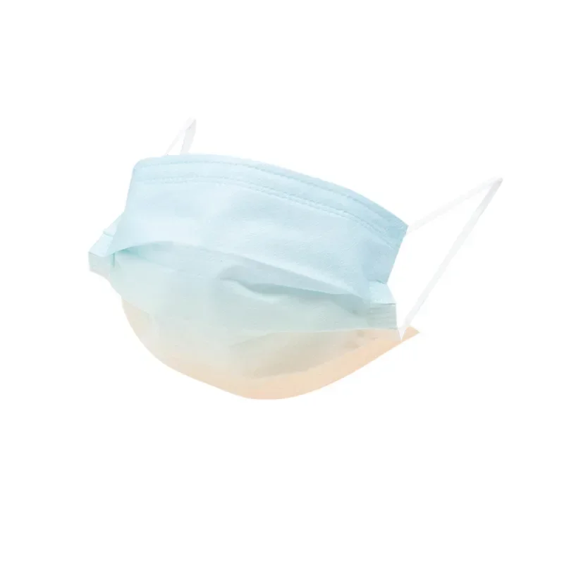 Adult Disposable Non-woven 3-layer Anti Dust Breathable Mask with Elastic Earband Black Face Mask 10PCS