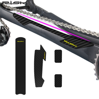Risk Bicycle Chain Protection EV Stickers MTB Road Frame Protector Scratch-Resistant Road Bike Chain Guard Cover Accessories