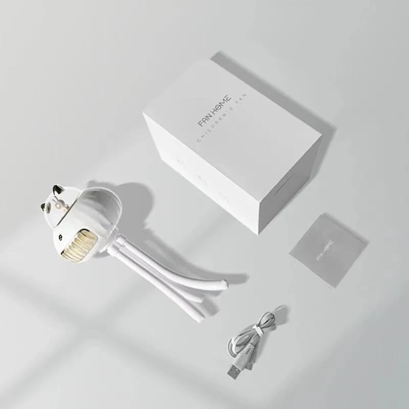 USB Sạc Nhà Quạt Để Bàn Turbo Không Cánh Bladeless Quạt Máy Điện Mini 2000MAh Pin Im Lặng Di Động Quạt Làm Lạnh Không Khí 6-tốc Độ Gió