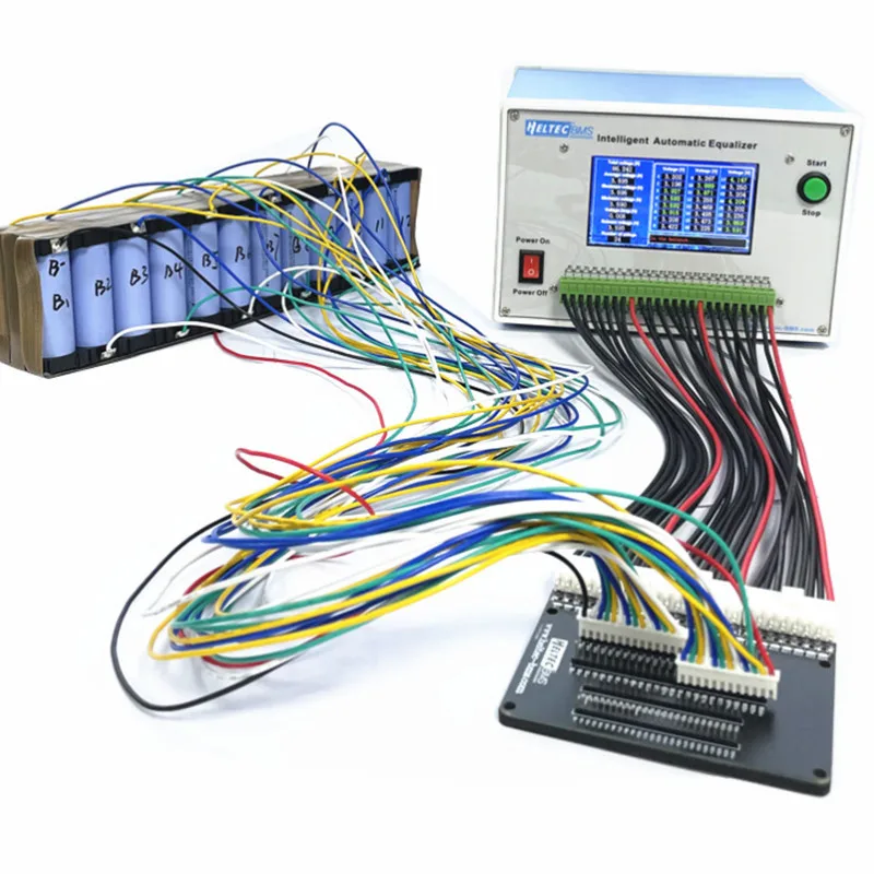 3A 4A inteligentny automatyczny korektor/wyładowanie Balancer dla Lipo/Lifepo4/LTO 2 ~ 24S 1.5-4.5V Batterr Balancer konserwacja/naprawa