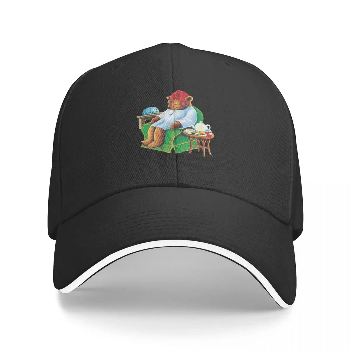 New Celestial seasoning sleepytime tea bear Baseball Cap Mountaineering funny hat Sun Hat For Children Hat For Men Women's