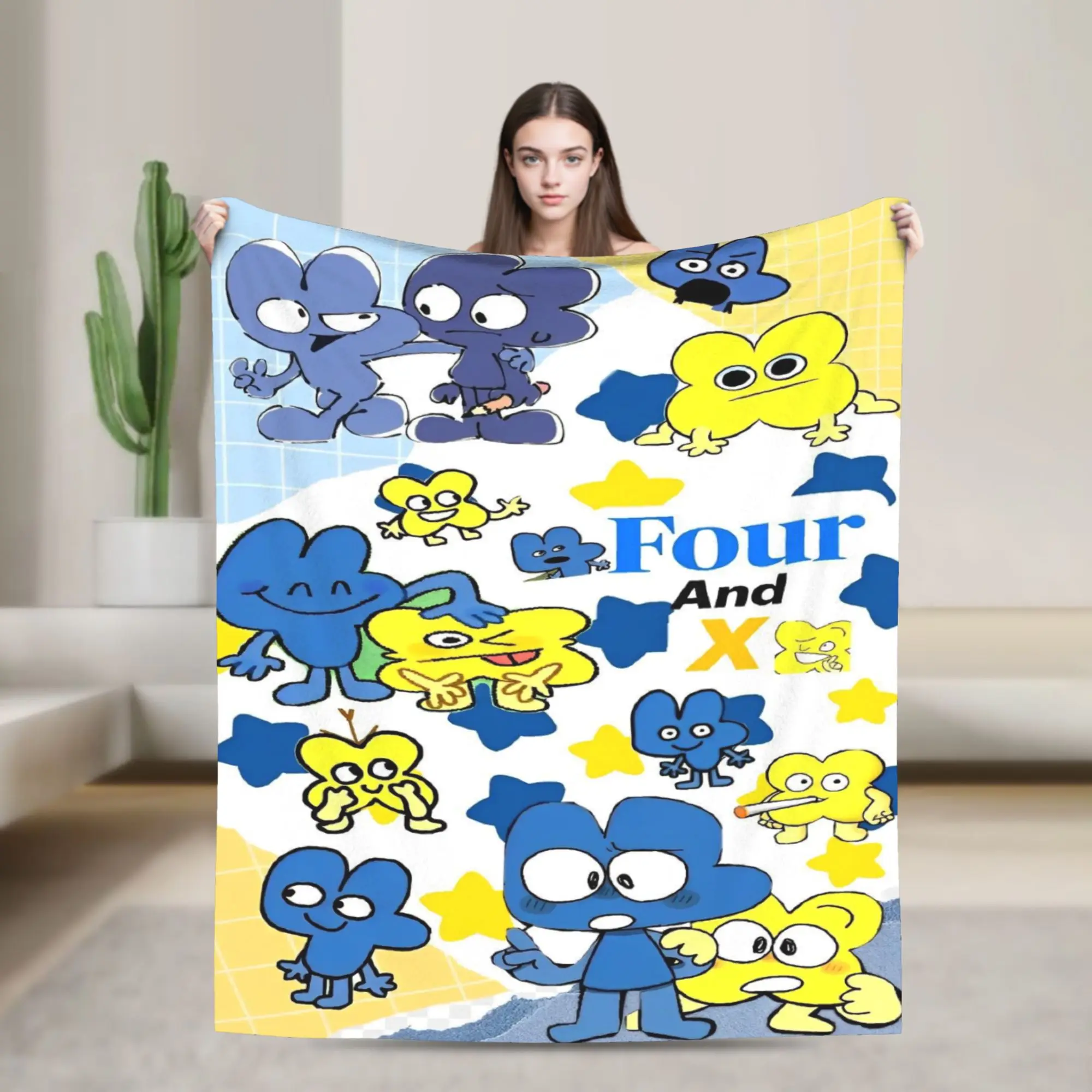 

Cartoon Flannel Blanket Bfdi Custom Throw Blankets for Home Hotel Sofa 200x150cm Rug Piece