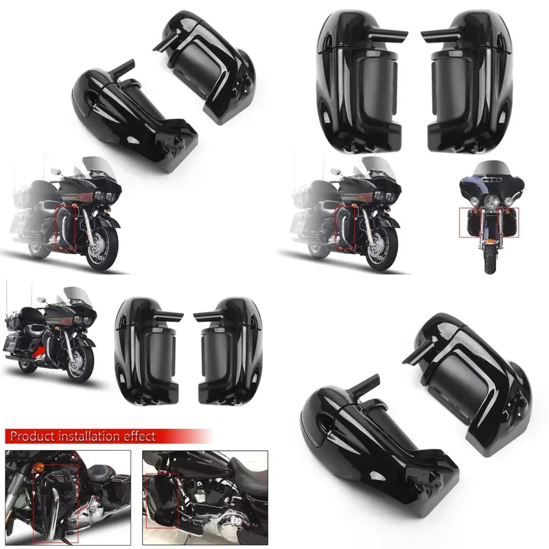 Lower Vented Leg Fairings Box for Road Street Electra Glide 1983-2013 Paint Toolbox