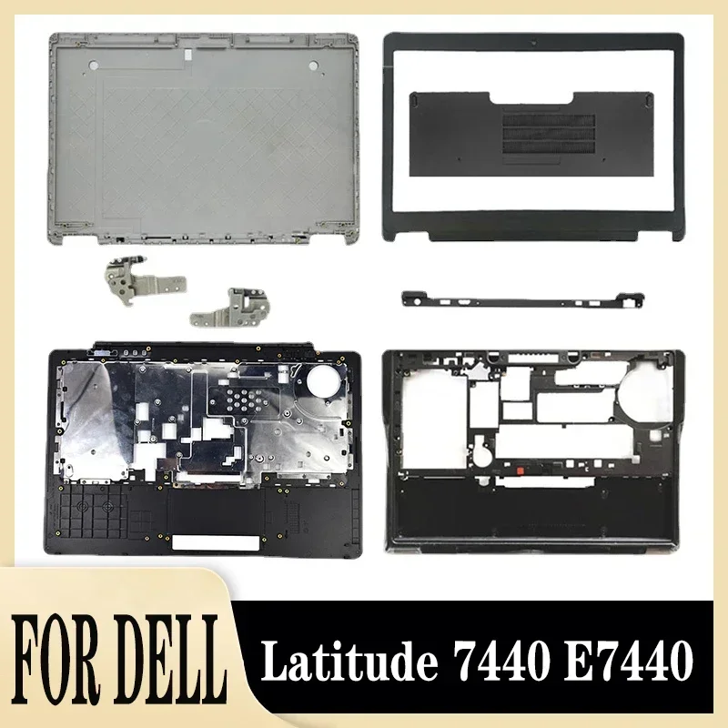 

NEW Laptop Case For Dell Latitude 7440 E7440 Back Cover LCD Front Bezel Palmrest Bottom Shell Top Lid 0HV9NN C98T7 0C98T7 0946F7