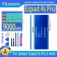 YKaiserin Battery 9000mAh For Jumper Ezpad 4s Pro 5-wire Laptop Batteries