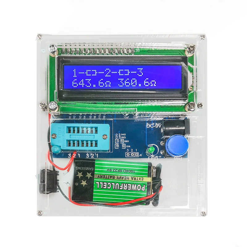 Tester próbnik elektroniczny zestaw budowlany DIY płytka spawalnicza do elektronicznego pomiaru rezystancji-zestawy triody pojemnościowej DIY