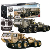Hg 1/12 Heavy Trucks Trailer Truck P802 P801 P803a Rc Car Military Toys Ractor Off-Road Climbing Vehicle Model