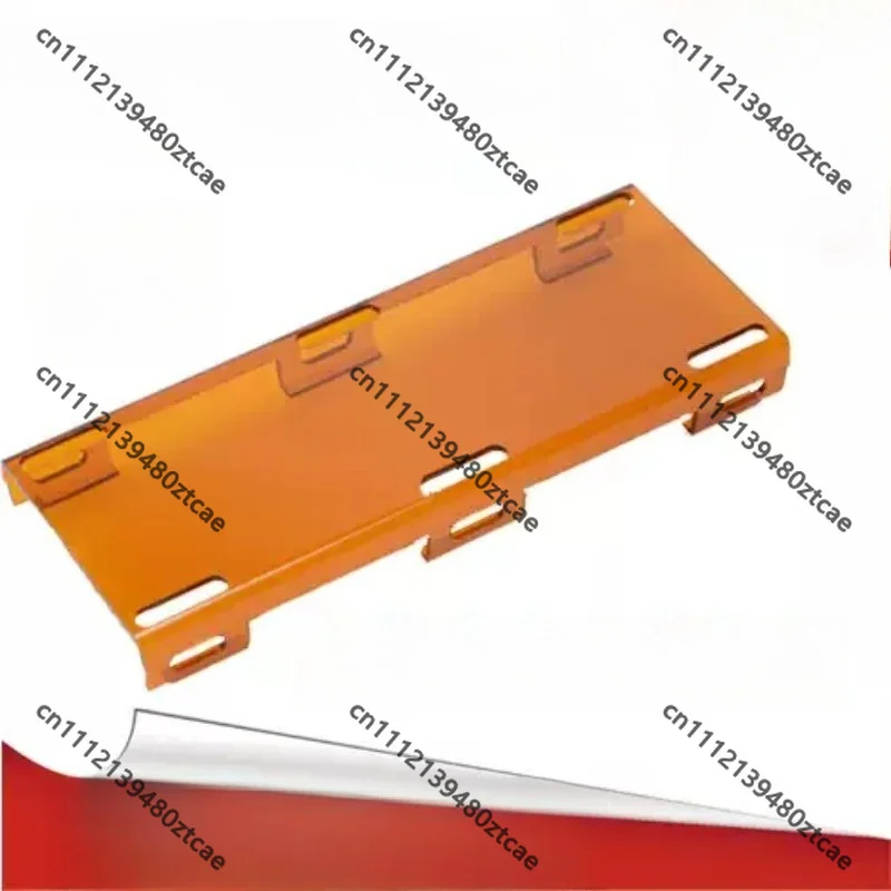 Yellow Dust‑Proof Cover for Car LED Roof Spotlight,Protective Shield for Off‑Road Light Bar Fog Lamp