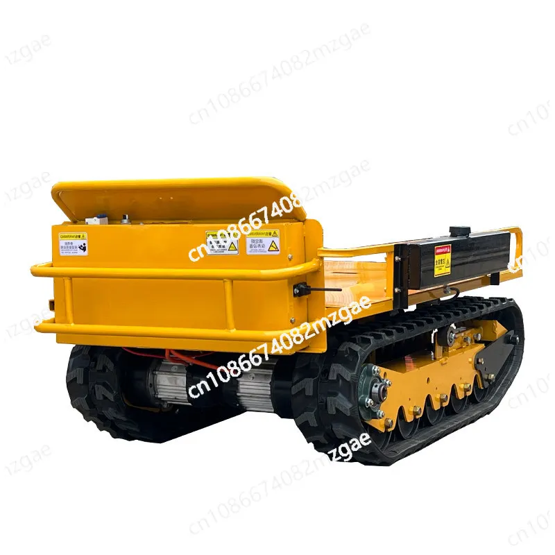 Tracked transport vehicle All-terrain agricultural small crawler chassis Remote control Automatic engineering can be customized