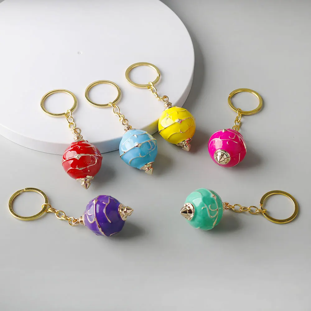 Spiel Cosplay Palworld Schlüssel bund Metall Kumpel Kugel Anhänger Taschen Schlüssel ring Party Kostüm Requisiten Zubehör Fans Geschenke