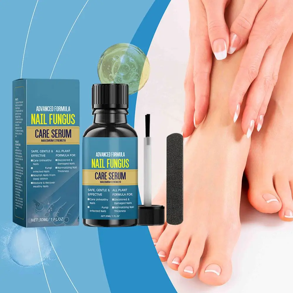 Nail Fungus Treatment Serum Foot Repair Liquid Toe Nails 30ml Fungal Anti Infection Paronychia Onychomycosis Cream Removal Z3Z3