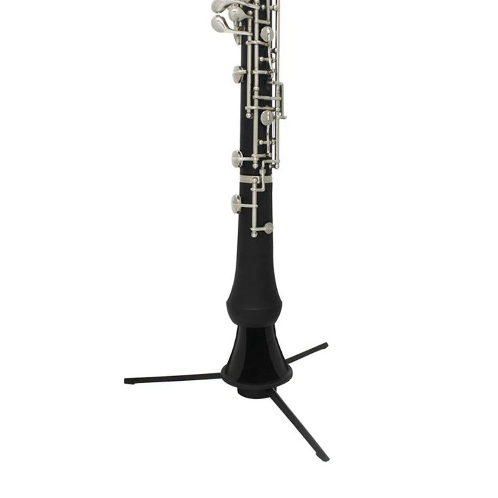 

Clarinet Stand Braces Portable Holder Metal Accessories Oboe Bracket Triangle Folding