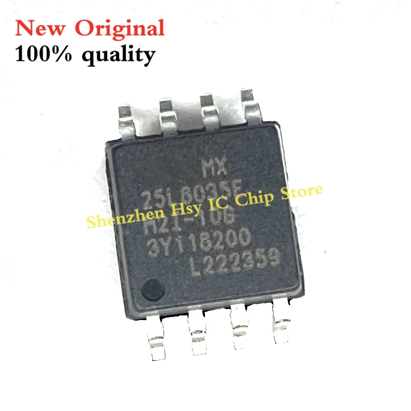 (5piece)100% New MX25L8035EM2I-10G 25L8035EM2I-10G 25L8035E M2I-10G sop-8 Chipset