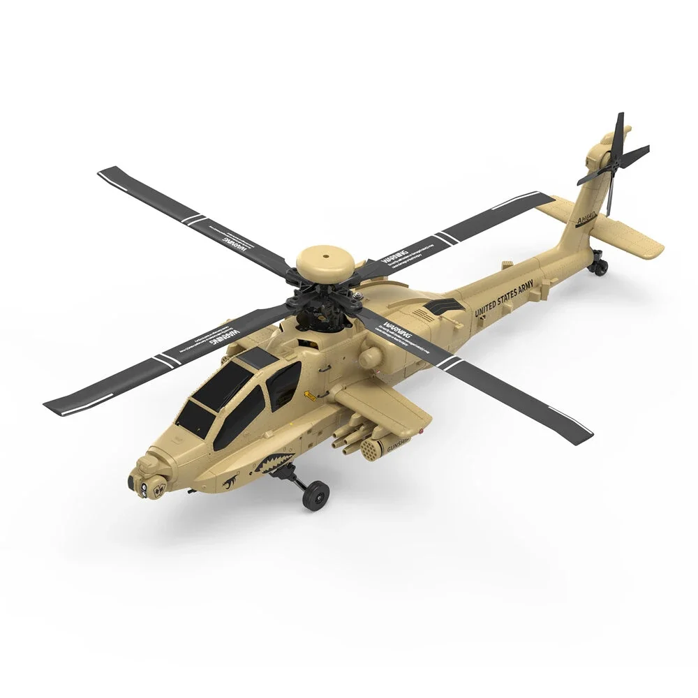 Yuxiang F11-S gps AH-64 apache 2.4g 6ch altitude hold posicionamento de fluxo óptico duplo motor sem escova flybarless helicóptero rc