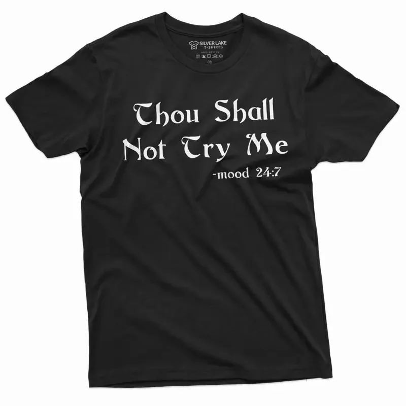 Mood T Shirt Birthday Funny 24 7 Humorous saying Christmas