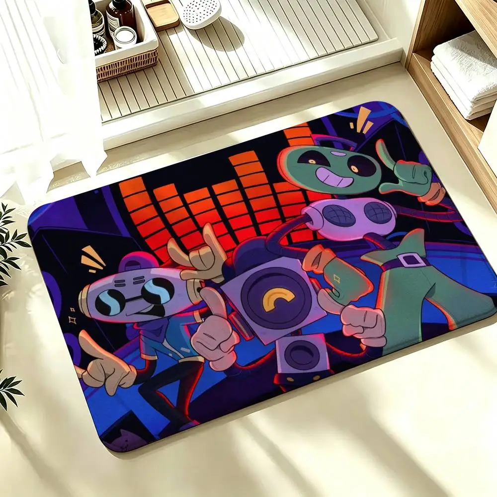 Game D-D-Deltarune Shower Room Absorbent Small Floor Mat Soft Comfortable Decorative Foot Mat