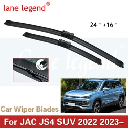 Spazzole tergicristallo per auto per JAC JS4 SUV 2022 2023 accessori per auto spazzole tergicristallo anteriore spazzole taglierina merci 24 