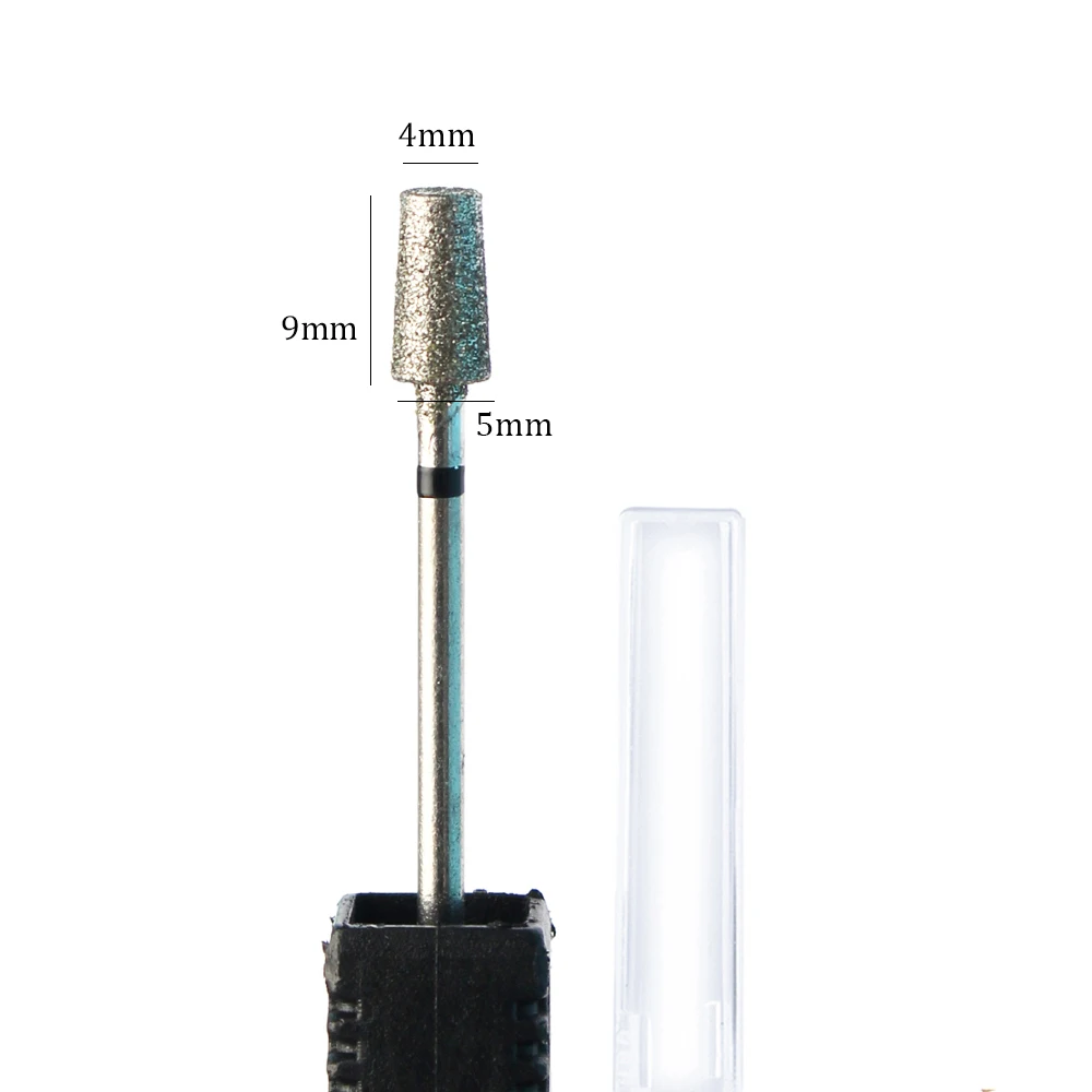 3 個ネイルドリルビットダイヤモンドフライスカッターマニキュアキューティクルビット電気ファイル角質除去アクセサリー