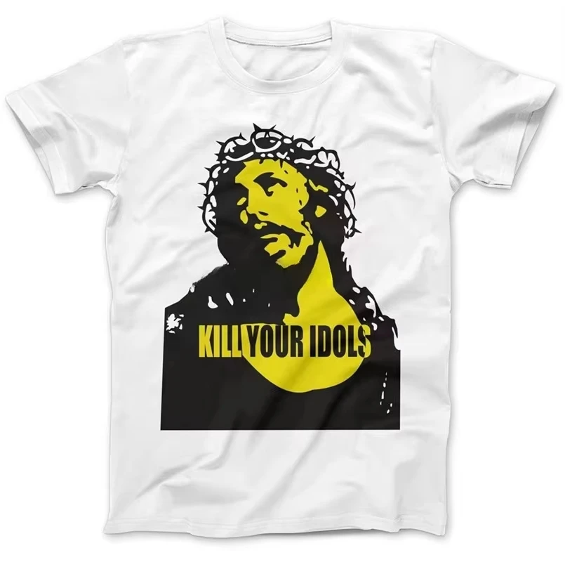 Camiseta 2026 Kill Your Idols como se la viste usar a Axl Rose, 100% algodón premium, nueva, unisex, divertida, de algodón, para verano, holgada, para hombre