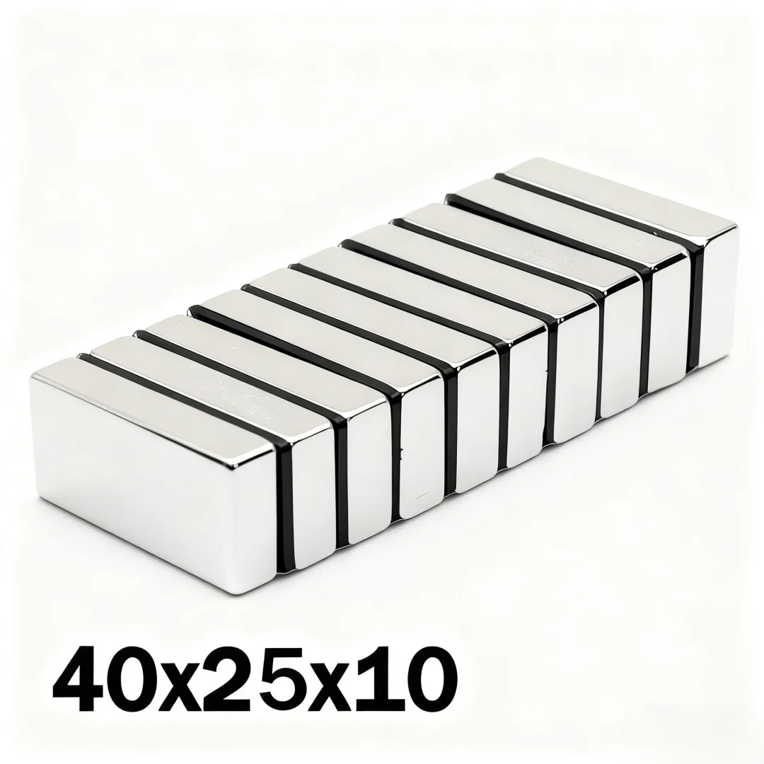 40X25X10 Super Strong Magnet N35 Round Magnetic NdFeB Neodymium Magnet Powerful Disc imanes Refrigerator Magnets