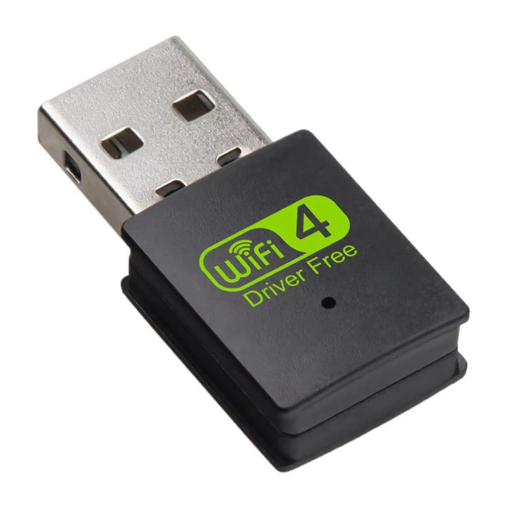 

USB 2,0 Wi-Fi адаптер 300 м 2,4 ГГц Wi-Fi 4 антенна 802.11b/n/g мини беспроводной для компьютерных ноутбуков сетевая карта