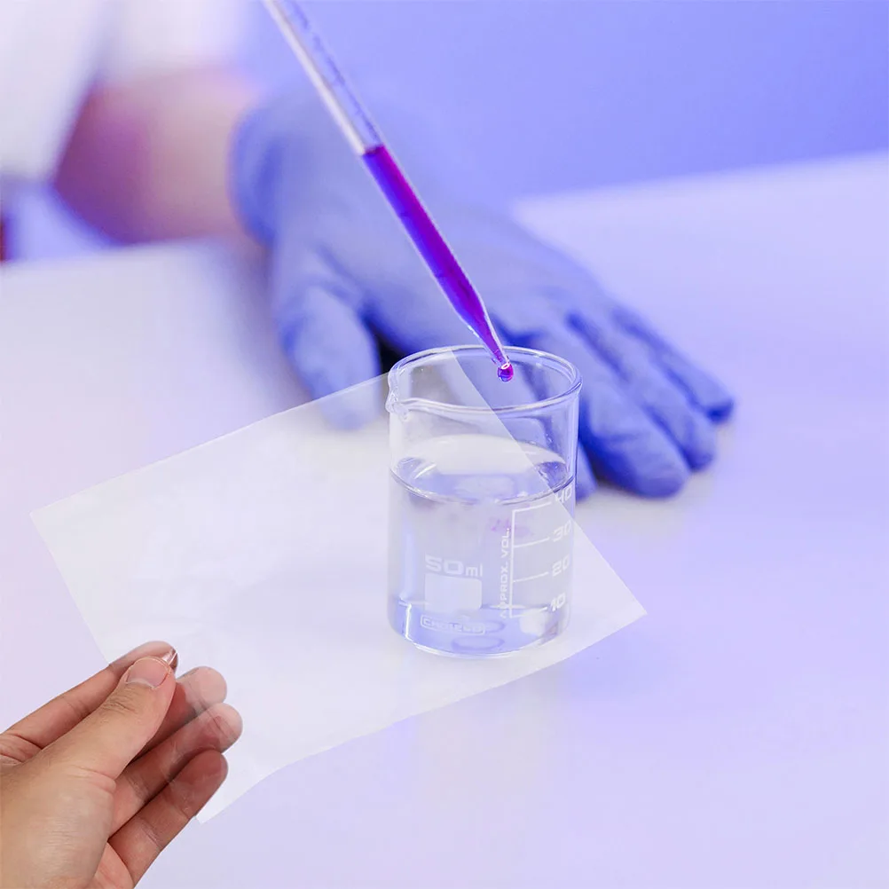 

12 Pcs Biosemi-permeable Membrane Experimental Accessories Cellophane Transparent Films Glassine for Biology Demonstrations