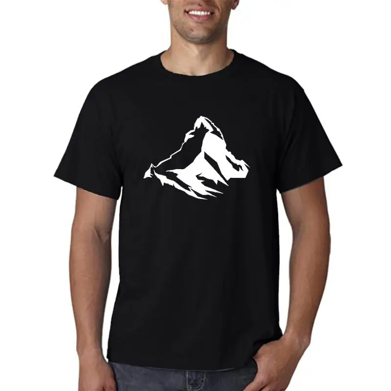 Matterhorn Switzerland Swiss Cool T-Shirt Online 2022 Cheap T Shirts 100% Cotton Guys T Shirts Online Top Quality