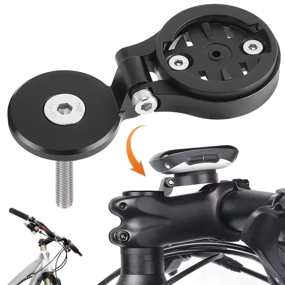 Adjustable Bicycle Stem Mount Computer Holder Bike Handlebar Code Meter Bracket  for Garmin Bryton Wahoo Cycling Accessories
