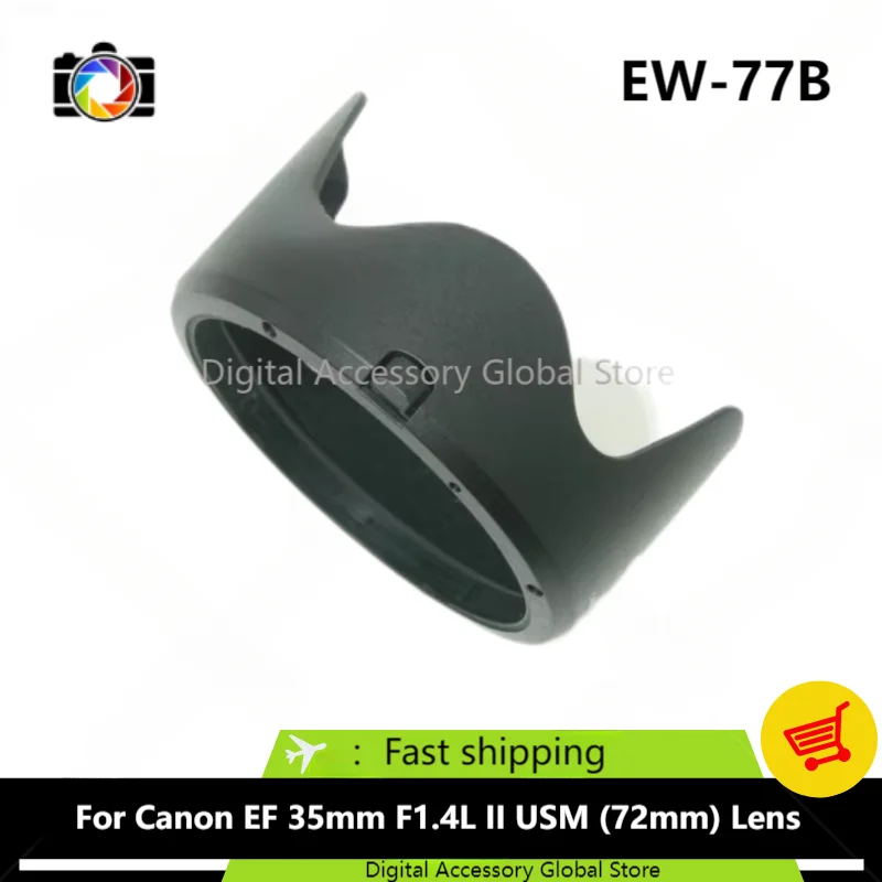 New Original Front Hood EW-77B Parts For Canon EF 35mm F1.4L II USM (72mm) Camera Lens 35 1.4 II 35/1.4 35mm f1.4II