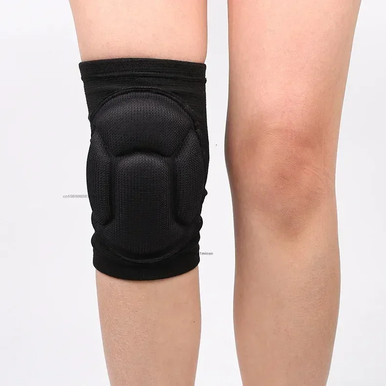 Genouillère de sport respirante pour volley-ball, accent d'abeille, antichoc, genouillères, collision, élastique, compression, manchon, équipement de protection