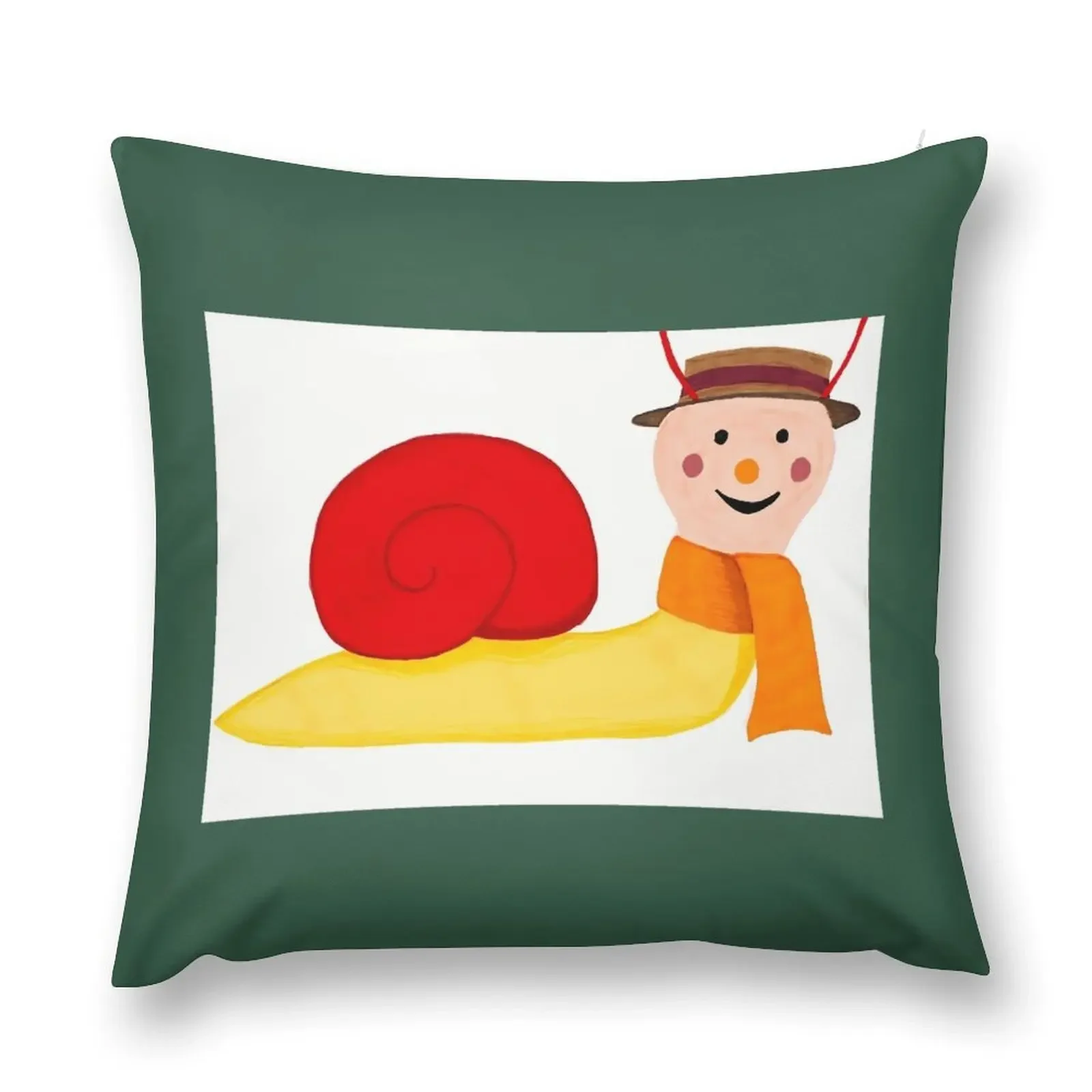 

Brian the Snail \t Throw Pillow christmas ornaments 2025 Plaid Sofa pillow
