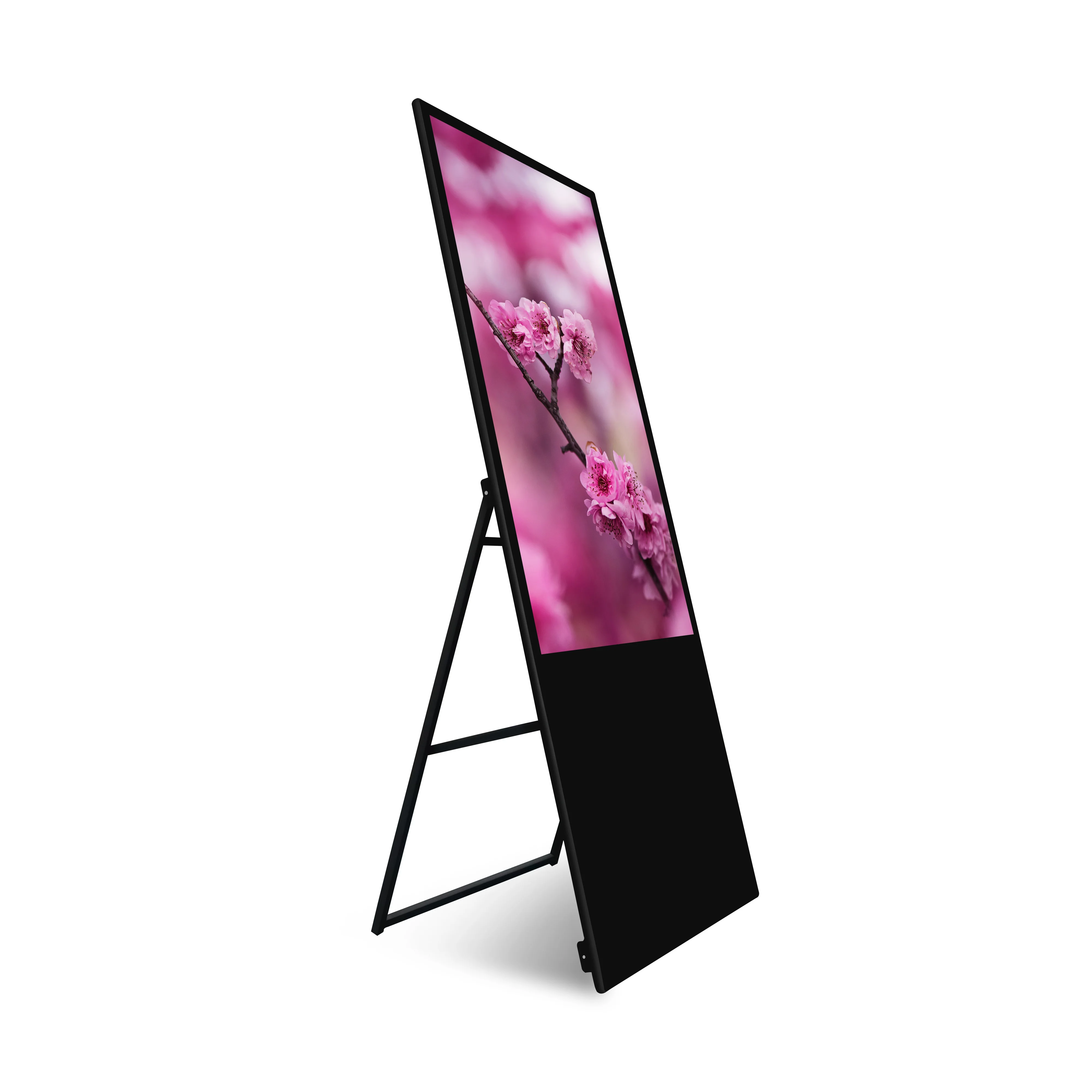 32 43 inch Movable foldable lcd touch screen android portable display advertising digital signage Lcd Digital Signage Display