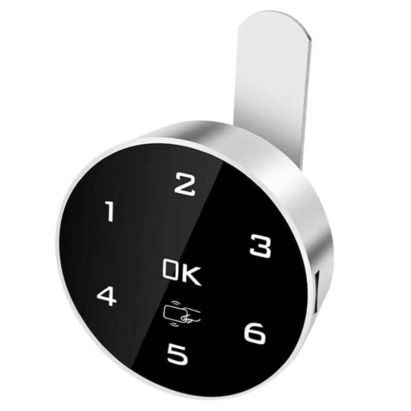 RISE-Electronic Locker Cabinet Combination Lock,Smart Electronic Cabinet Lock, Keyless Door Lock,With Two Unlocking Methods