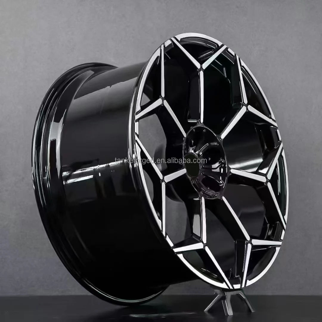 New 5 x 130 Car Wheel Rims Alloy Aluminum Spokes with 20mm 25mm Offset Forged Wheels for BYD Tang Urus Performante Huracan LP610