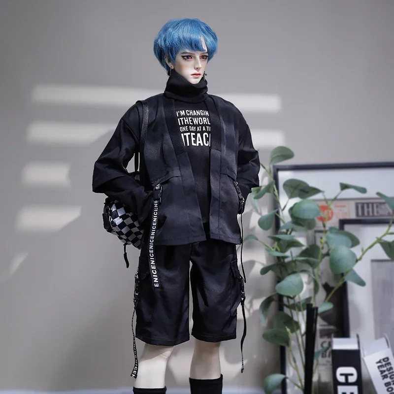 Shuga Fairy Doll BJD Randy 1/3 Resin 72cm SD Dolls with Handsome Blue Wig Korean Idol Fashion Fullset Dolls