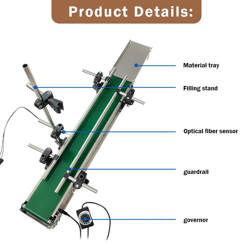 Automatic small assembly line conveyor 60-inch intelligent equipment Production line small intelligent filling machine special c