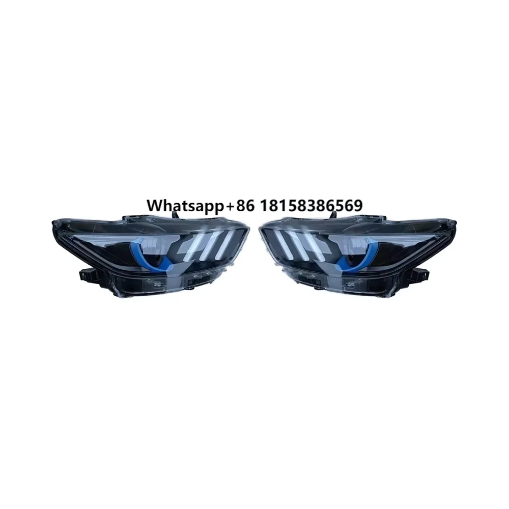 

MP Concepts Full LED Headlamp Headlight for Ford Mustang 2015-2017 Auto Parts Blue Head Light