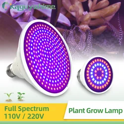 KPS Plant Lamps UV LED Grow Light E27 Bulbs AC 110V 220V LED Growth Bulbs Full Spectrum 3W 4W 9W 15W Indoor Plant Lights