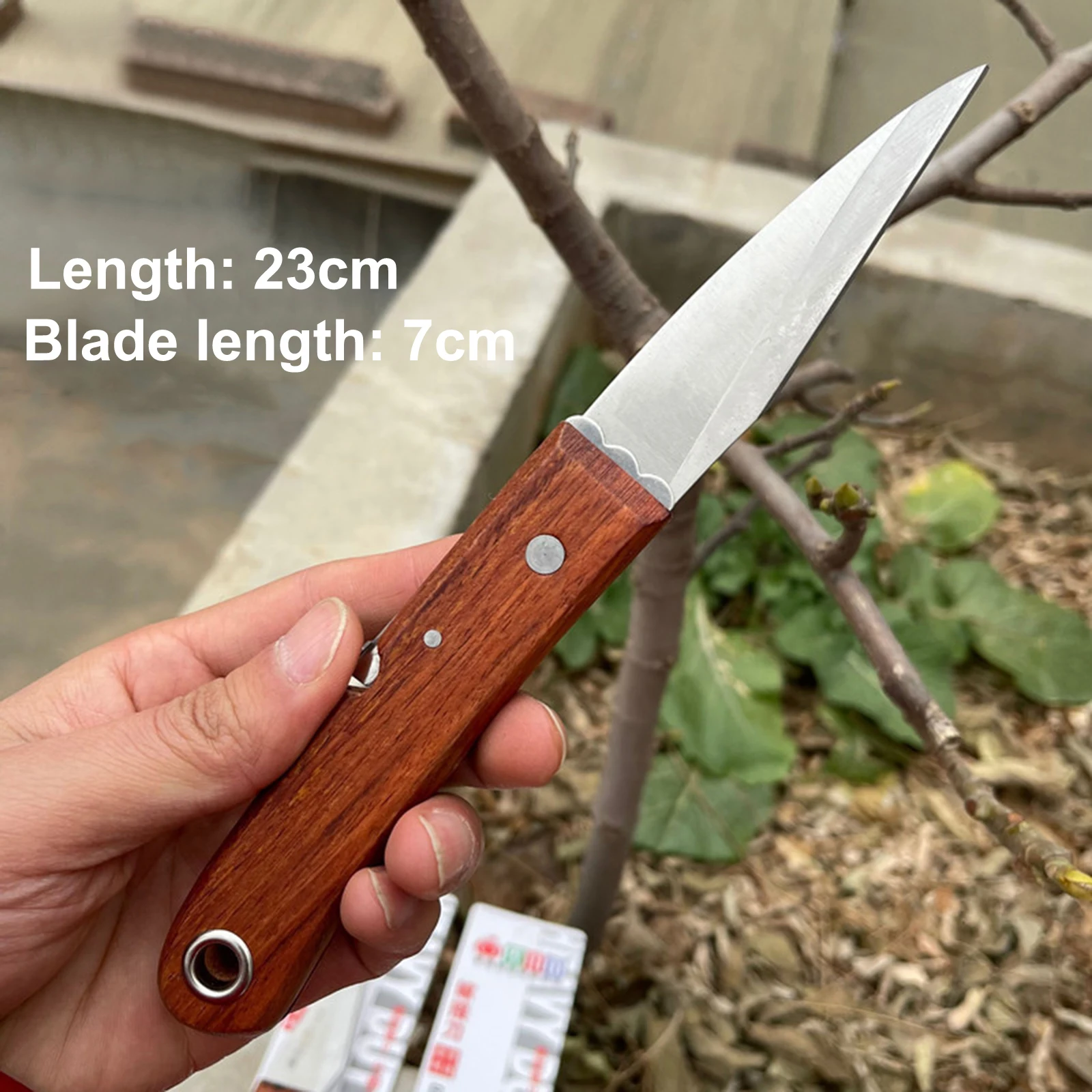 Stainless Steel Pruning Grafting Knife Professional Folding Seedling Orchards Garden Cutter Scissor Gardening Seedling Tools