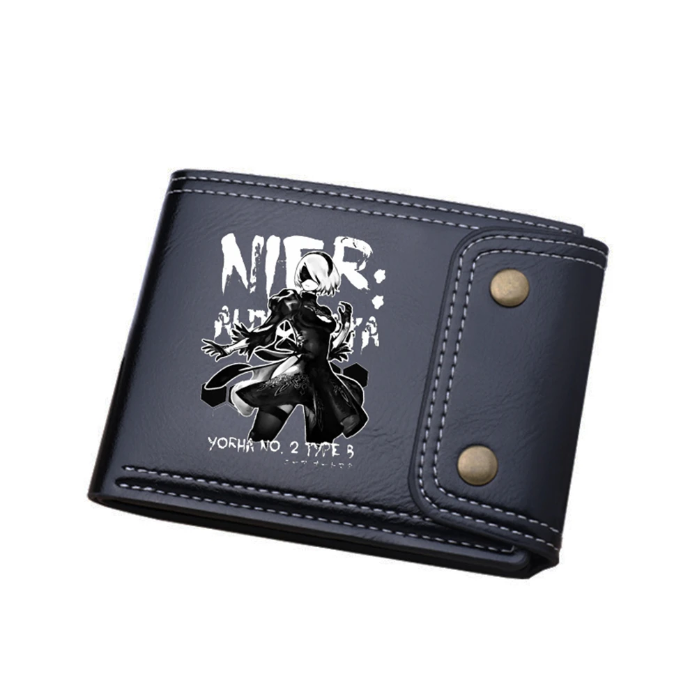 NieR:Automata Game Short Wallets YoRHa No. 2 ID Card Holder Double