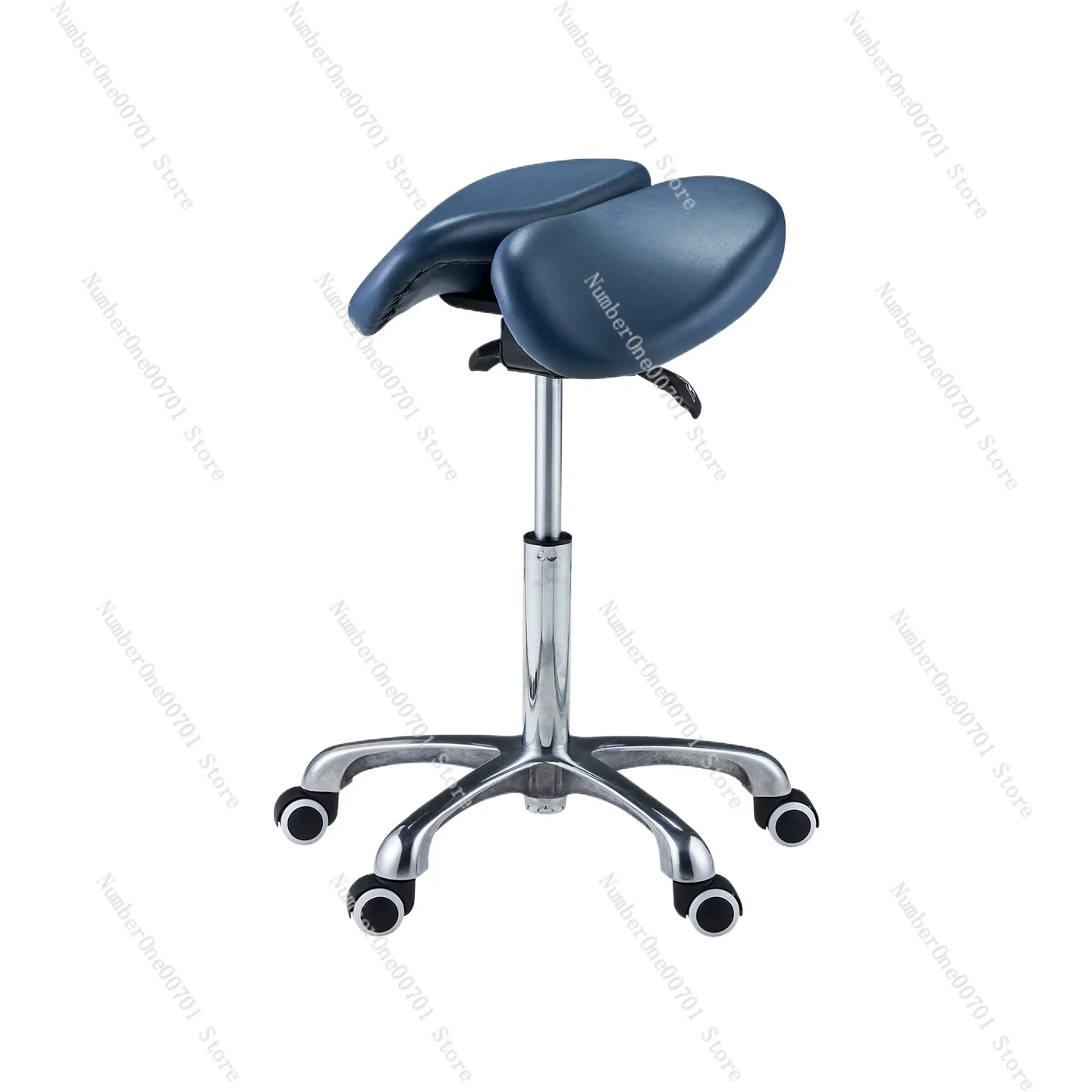 Saddle Stool for Dentist & Office - Adjustable Health & Beauty Chair, Rotating Bar Stool for Computer Use