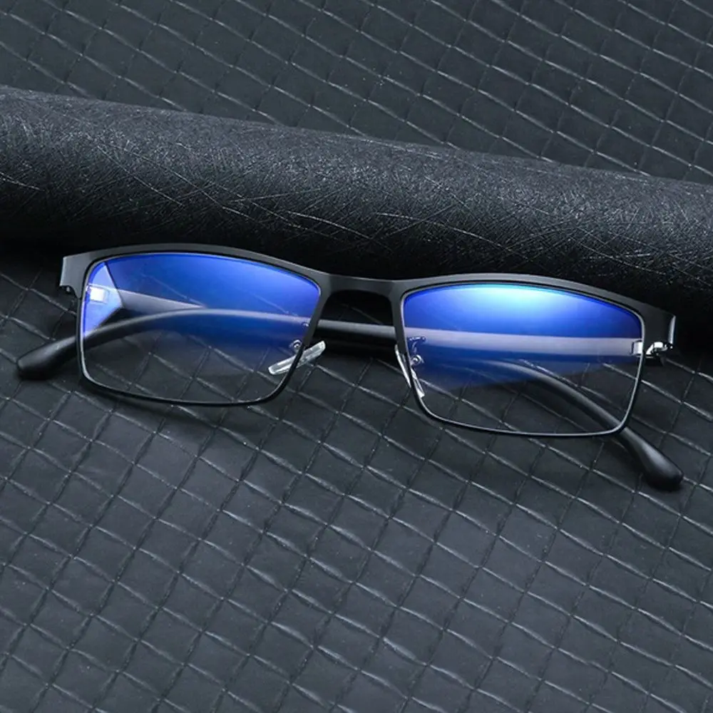 

Square Flat Mirror for Men Fashion Anti Blue Light Business Eyeglasses Prescription Glasses Eye Glasses Frames